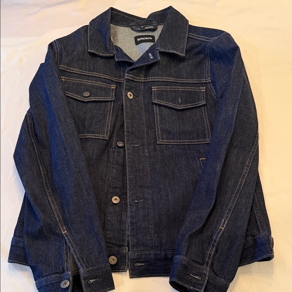 Bonobos Men's Dark Indigo Denim Jacket